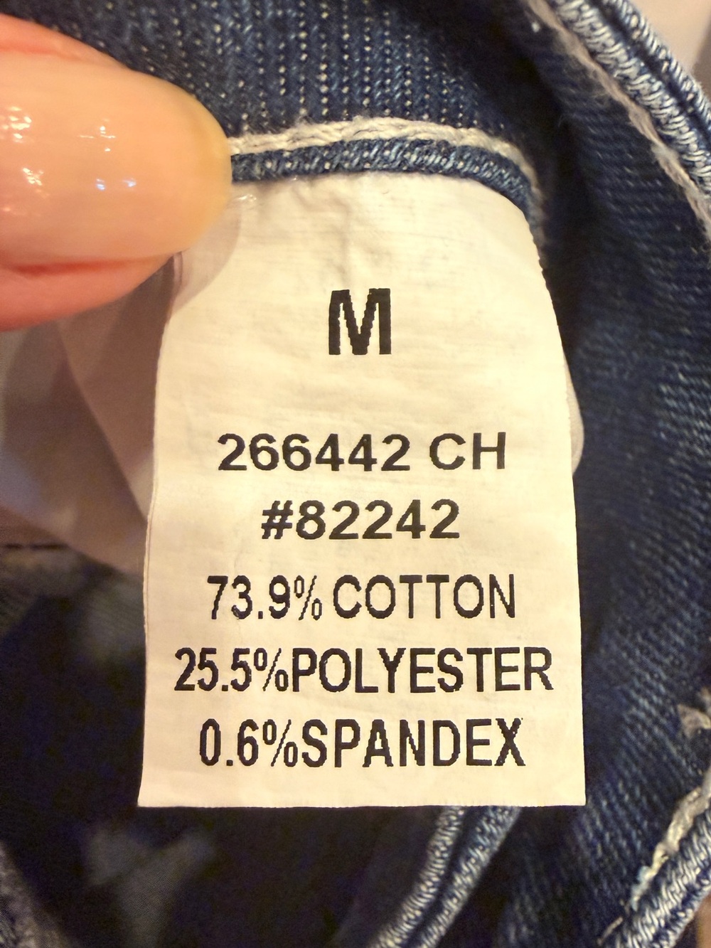 Flamingals Women's Boot-Cut Retro Utility Style Jeans in Medium Blue Wash Sz M - Picture 8 of 12